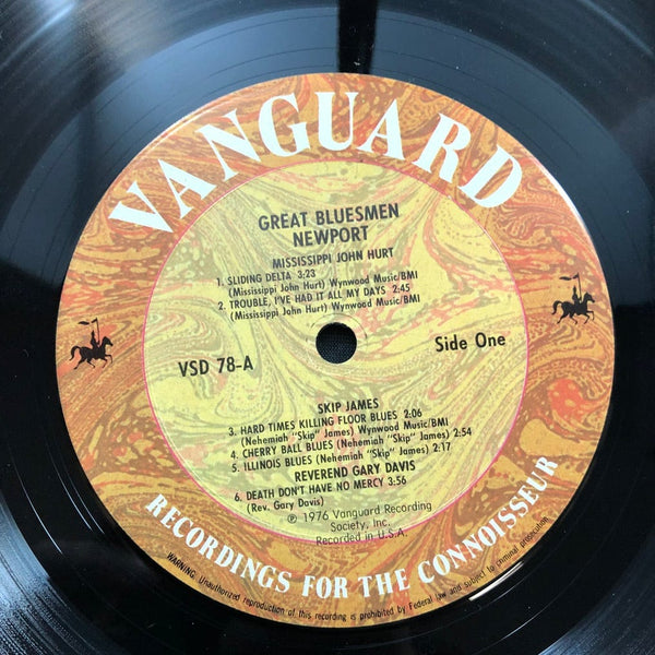 Used Vinyl Great Bluesmen Newport 2LP VG++/VG+ USED I010922-048