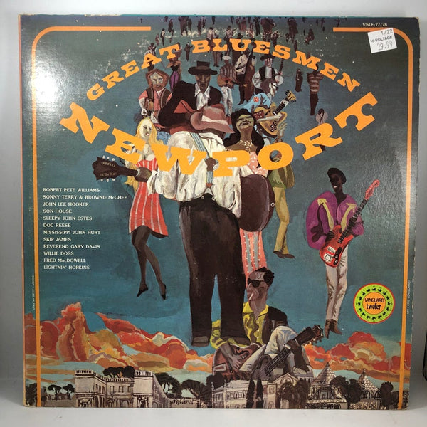 Used Vinyl Great Bluesmen Newport 2LP VG++/VG+ USED I010922-048