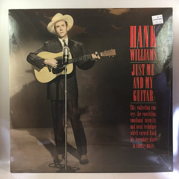 Used Vinyl Hank Williams - Just Me And My Guitar LP NOS SEALED 10010487