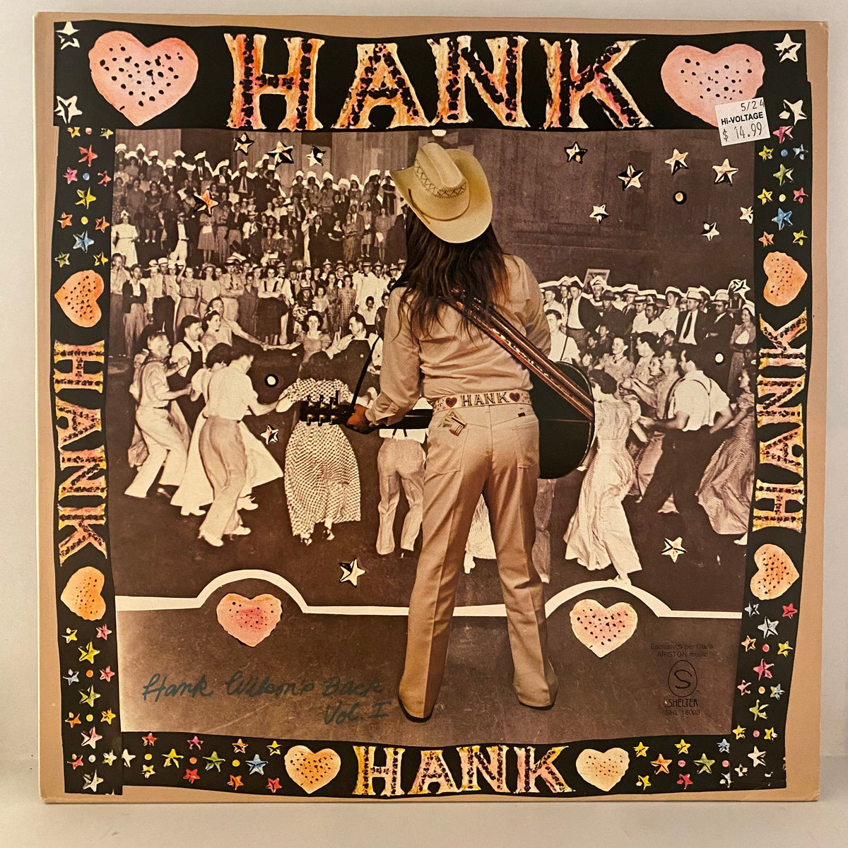 Leon Russell – Hank Wilson's Back Vol. I LP USED NM/VG+ Italian Pressi ...