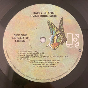 Used Vinyl Harry Chapin - Living Room Suite LP USED NM/VG++ J082122-07