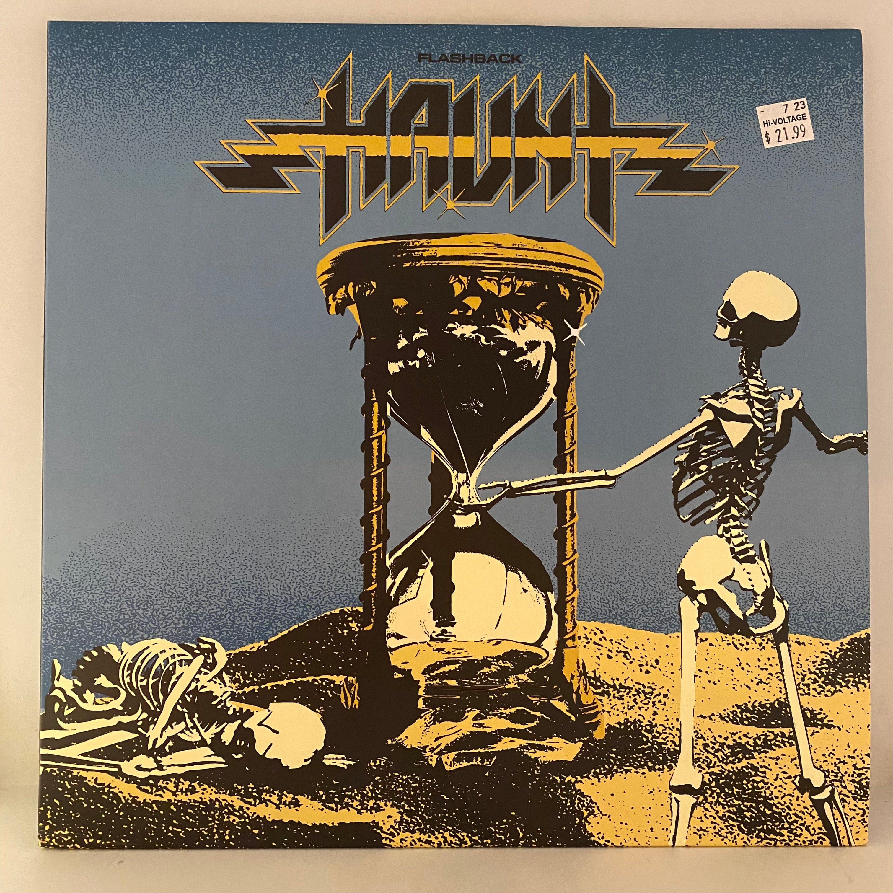 Haunt – Flashback LP USED VG++/VG+ Pinwheel Vinyl – Hi-Voltage Records