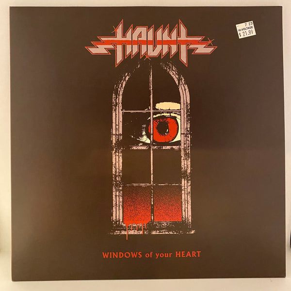 Used Vinyl Haunt – Windows Of Your Heart LP USED NM/VG+ Half Black Half Clear w/ Splatter J063023-14