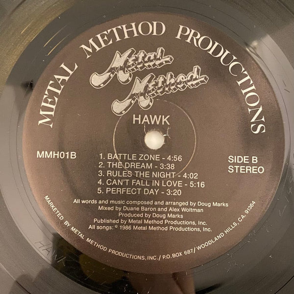 Used Vinyl Hawk – Hawk LP USED NM/VG++ J032623-14
