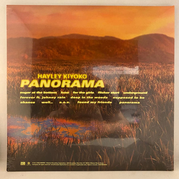 Used Vinyl Hayley Kiyoko – Panorama LP USED NOS STILL SEALED J072624-02