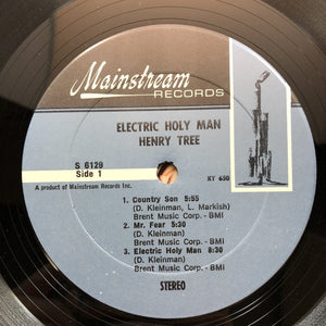 Used Vinyl Henry Tree - Electric Holy Man LP VG+-VG+ USED 4635