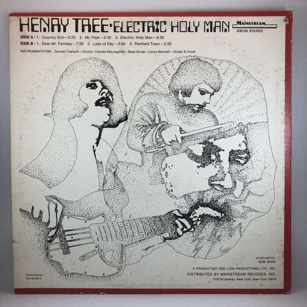 Used Vinyl Henry Tree - Electric Holy Man LP VG+-VG+ USED 4635