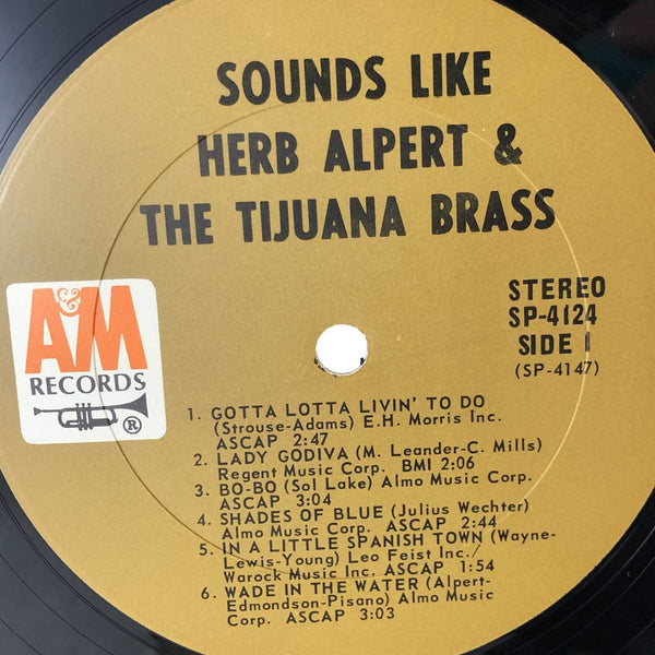 Used Vinyl Herb Alpert's Tijuana Brass - Sounds Like... LP VG-VG+ USED 11892