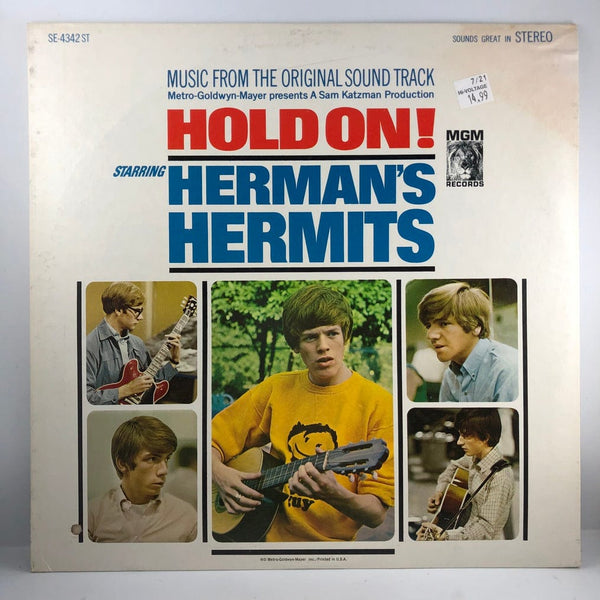 Used Vinyl Herman's Hermits - Hold On! OST LP NM/VG++ USED I121221-028