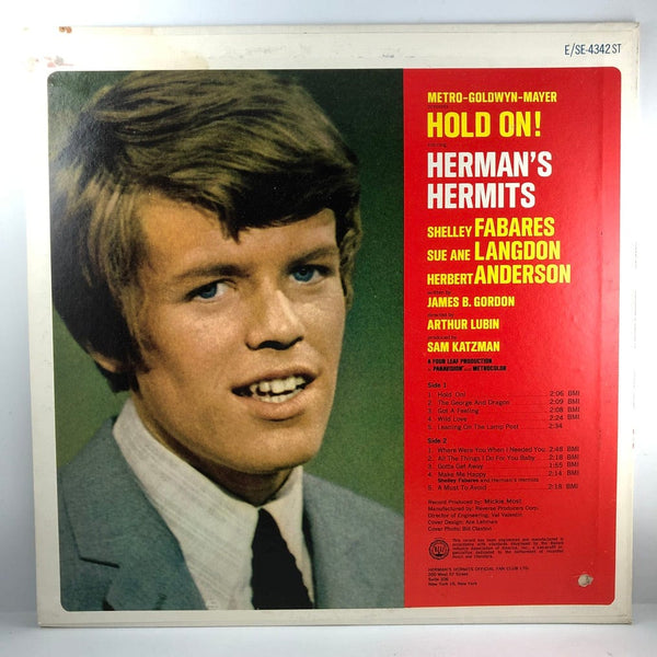 Used Vinyl Herman's Hermits - Hold On! OST LP NM/VG++ USED I121221-028