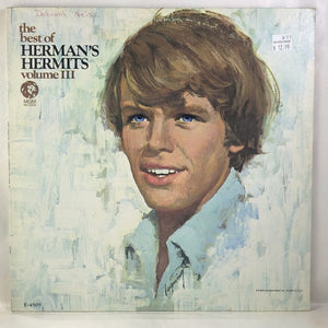 Used Vinyl Herman's Hermits - The Best Of Volume III LP VG+-VG+ USED 11766