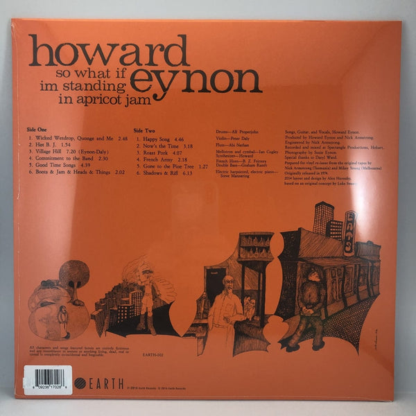 Used Vinyl Howard Eynon - So What If Im Standing In Apricot Jam LP SEALED NOS 3538