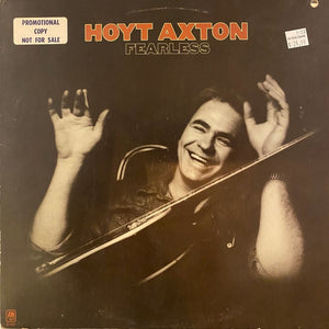 Used Vinyl Hoyt Axton - Fearless LP USED VG++/VG+ Promo J080722-32