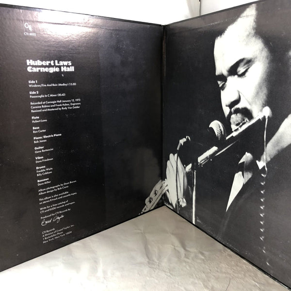 Used Vinyl Hubert Laws - Carnegie Hall LP VG++-NM USED 9458