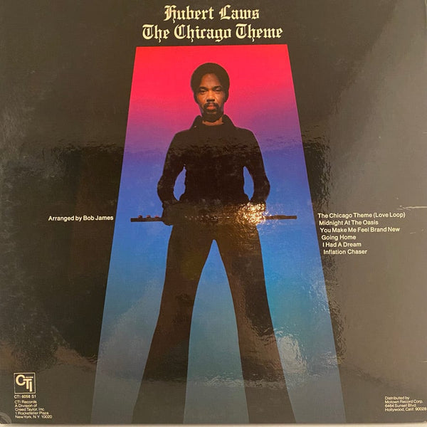 Used Vinyl Hubert Laws - The Chicago Theme LP USED VG++/VG+ J081522-09