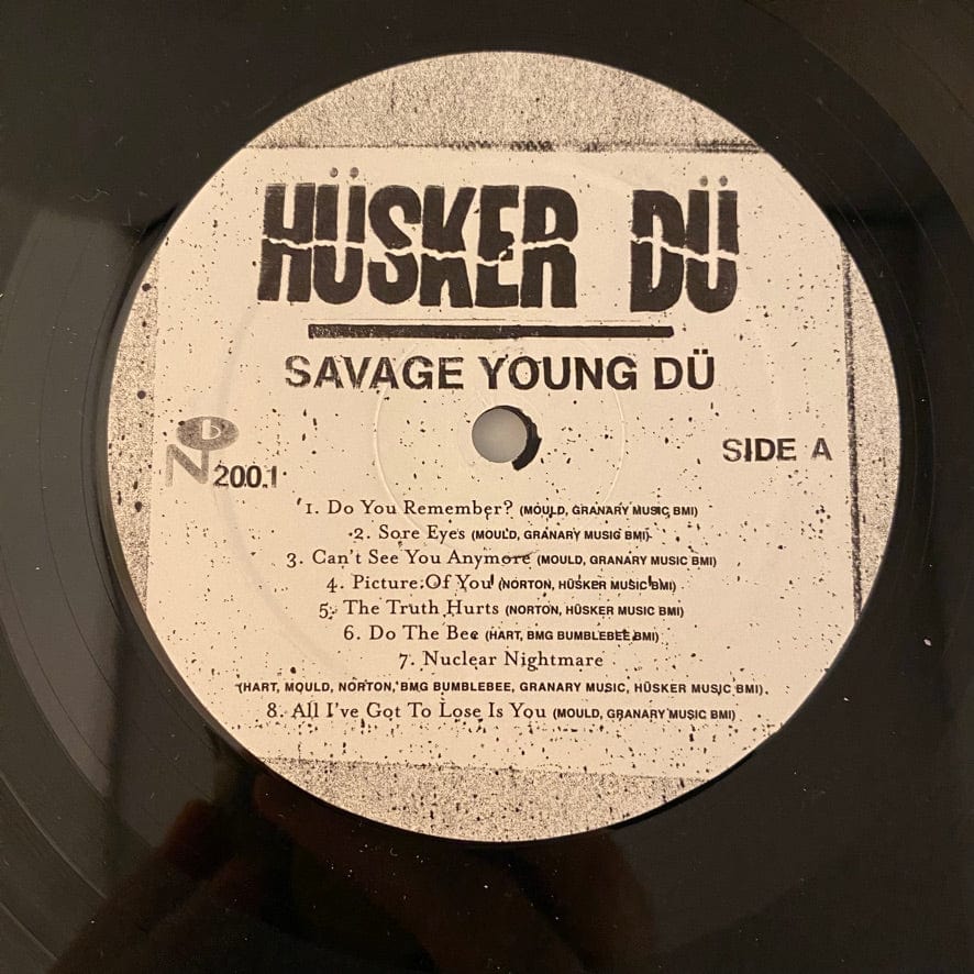 Hüsker Dü – Savage Young Dü 4LP USED NM/VG+ Numero Group Box Set
