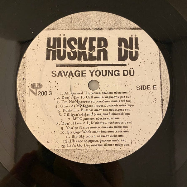 Used Vinyl Hüsker Dü – Savage Young Dü 4LP USED NM/VG+ Numero Group Box Set J082524-05