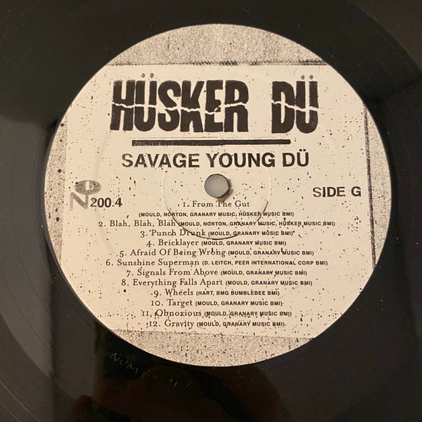 Used Vinyl Hüsker Dü – Savage Young Dü 4LP USED NM/VG+ Numero Group Box Set J082524-05