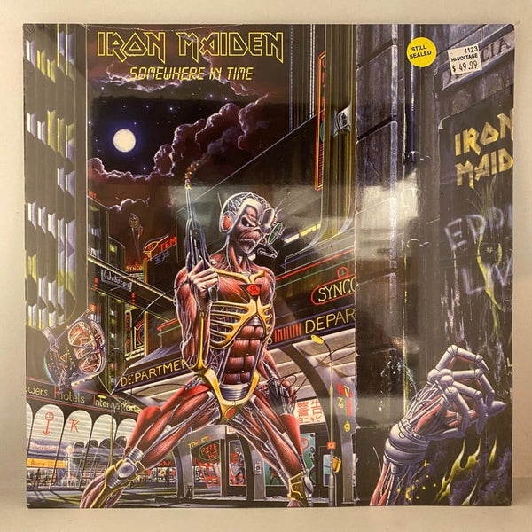 Used Vinyl Iron Maiden – Somewhere In Time LP USED NOS STILL SEALED J120823-05