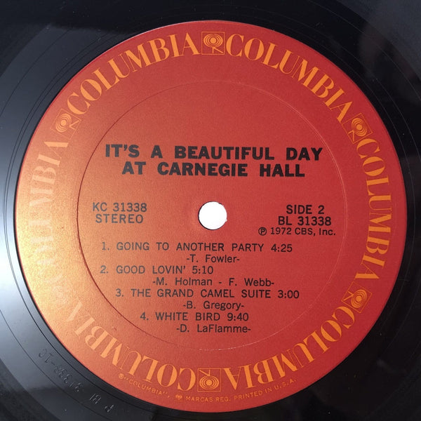 Used Vinyl It's A Beautiful Day - At Carnegie Hall LP NM-VG+ USED 10250
