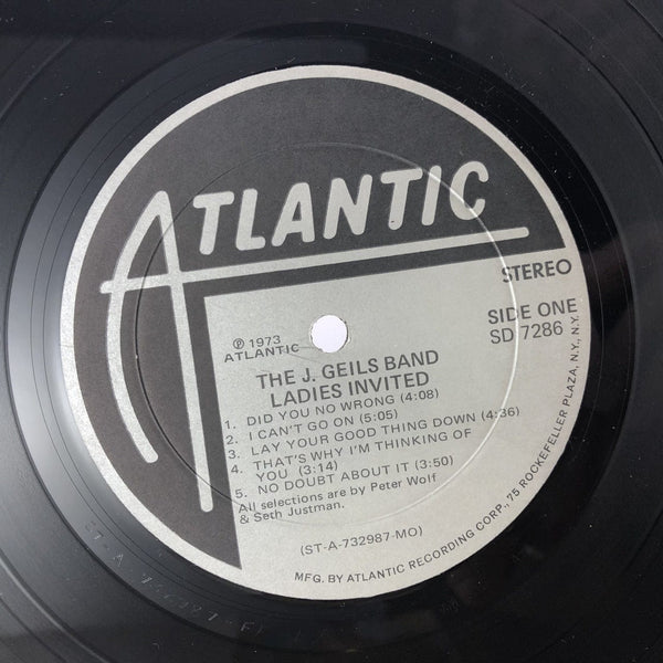Used Vinyl J. Geils Band - Ladies Invited LP VG++-VG USED V2 10233