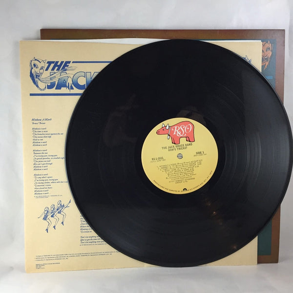 Used Vinyl Jack Bruce Band - How's Tricks LP NM-NM USED 8223