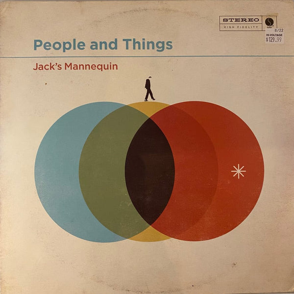 Used Vinyl Jack's Mannequin - People And Things LP USED VG++/VG+ J081422-12