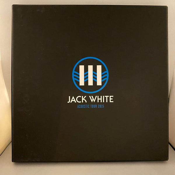 Used Vinyl Jack White – Acoustic Tour 2015 2LP USED NM/VG+ Blue Marble Vinyl Box Set w/ DVD J092224-02