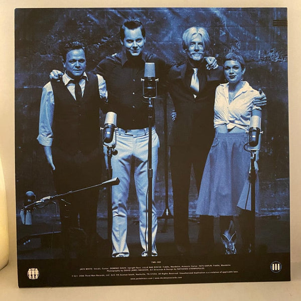 Used Vinyl Jack White – Acoustic Tour 2015 2LP USED NM/VG+ Blue Marble Vinyl Box Set w/ DVD J092224-02