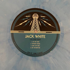 Used Vinyl Jack White – Acoustic Tour 2015 2LP USED NM/VG+ Blue Marble Vinyl Box Set w/ DVD J092224-02