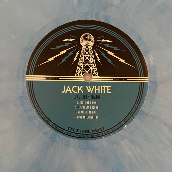 Used Vinyl Jack White – Acoustic Tour 2015 2LP USED NM/VG+ Blue Marble Vinyl Box Set w/ DVD J092224-02