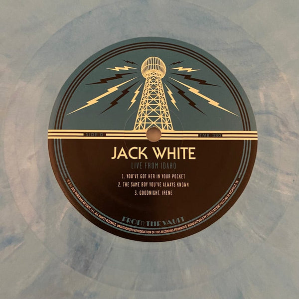Used Vinyl Jack White – Acoustic Tour 2015 2LP USED NM/VG+ Blue Marble Vinyl Box Set w/ DVD J092224-02