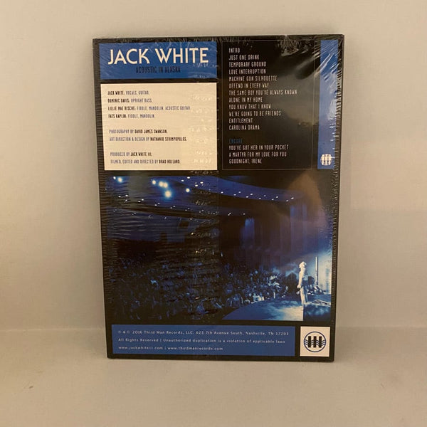 Used Vinyl Jack White – Acoustic Tour 2015 2LP USED NM/VG+ Blue Marble Vinyl Box Set w/ DVD J092224-02