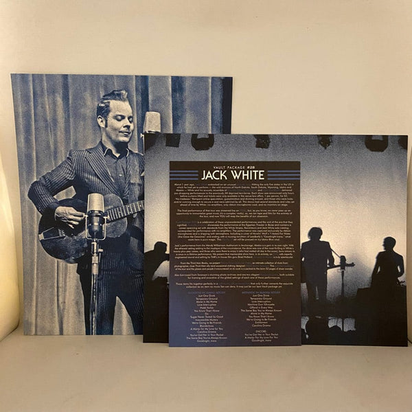Used Vinyl Jack White – Acoustic Tour 2015 2LP USED NM/VG+ Blue Marble Vinyl Box Set w/ DVD J092224-02