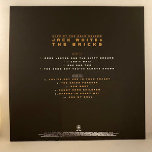 Used Vinyl Jack White & The Bricks, Two Star Tabernacle & The Go – Live At The Gold Dollar 3LP USED NM/VG+ Gold Vinyl Box Set w/ 2x7" J092224-01