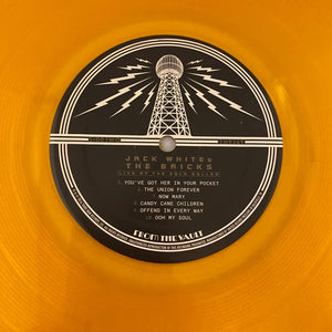 Used Vinyl Jack White & The Bricks, Two Star Tabernacle & The Go – Live At The Gold Dollar 3LP USED NM/VG+ Gold Vinyl Box Set w/ 2x7" J092224-01