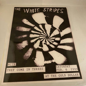 Used Vinyl Jack White & The Bricks, Two Star Tabernacle & The Go – Live At The Gold Dollar 3LP USED NM/VG+ Gold Vinyl Box Set w/ 2x7" J092224-01