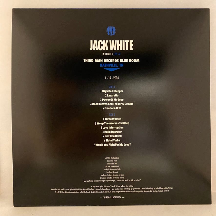 Jack White / Witch / Dinosaur Jr. / Mudhoney - Third Man Live 3LP+