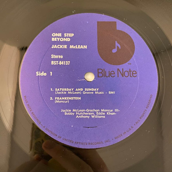 Used Vinyl Jackie McLean – One Step Beyond LP USED NM/VG 1973 Pressing J082424-03