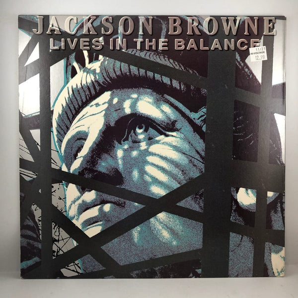 Used Vinyl Jackson Browne - Lives in the Balance LP VG++/VG++ USED I120321-028