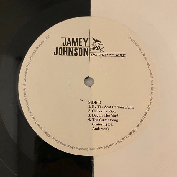 Used Vinyl Jamey Johnson – The Guitar Song 3LP USED VG+/VG Black & White Vinyl J101323-09