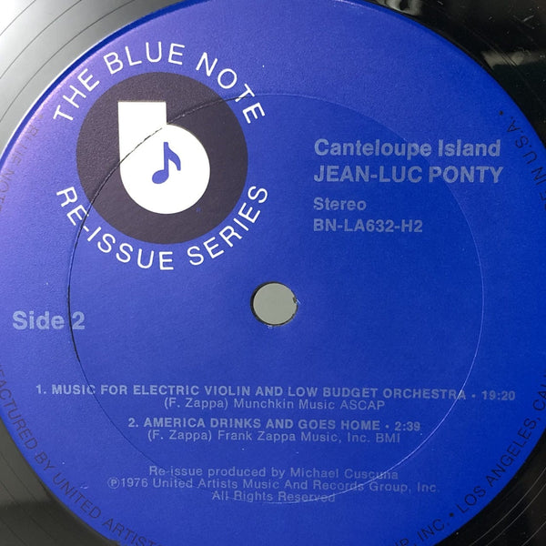 Used Vinyl Jean-Luc Ponty - Canteloupe Island 2LP VG++-VG USED 12921