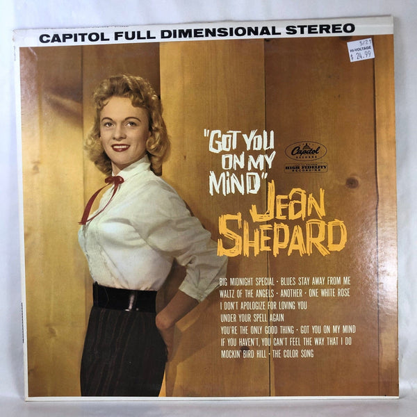 Used Vinyl Jean Shepard - Got You On My Mind LP VG++/VG++ USED 14250