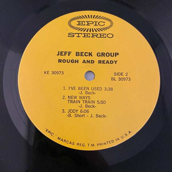 Used Vinyl Jeff Beck Group – Rough And Ready LP USED VG++/VG+ J102923-10