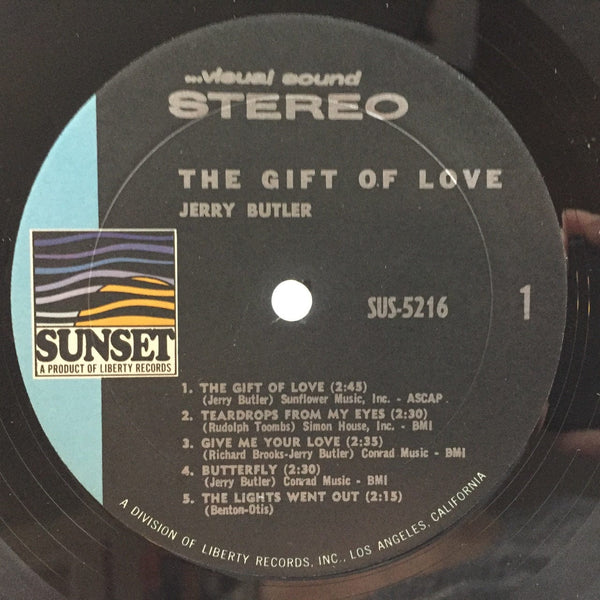 Used Vinyl Jerry Butler - The Gift of Love LP VG++-VG USED 5460