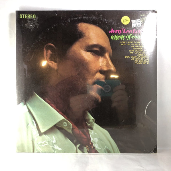 Used Vinyl Jerry Lee Lewis - A Taste Of Country LP SEALED NOS USED 9117