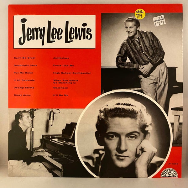 Used Vinyl Jerry Lee Lewis – Jerry Lee Lewis LP USED NM/VG Silver Vinyl RSD J082823-04