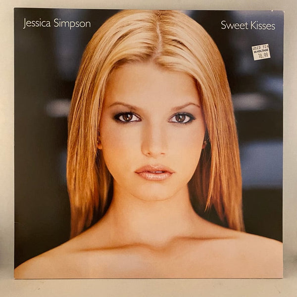 Used Vinyl Jessica Simpson – Sweet Kisses LP USED NM/VG+ Pink Vinyl J072524-03