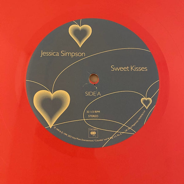 Used Vinyl Jessica Simpson – Sweet Kisses LP USED NM/VG+ Pink Vinyl J072524-03