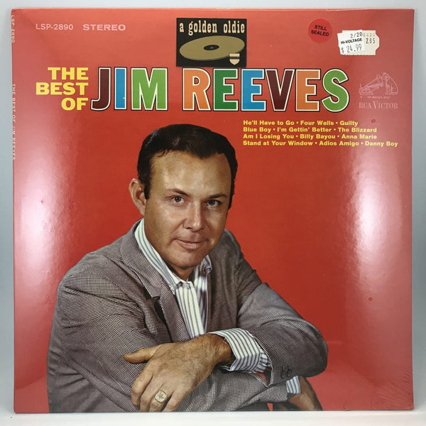 Used Vinyl Jim Reeves - Best Of LP SEALED NOS USED 3430
